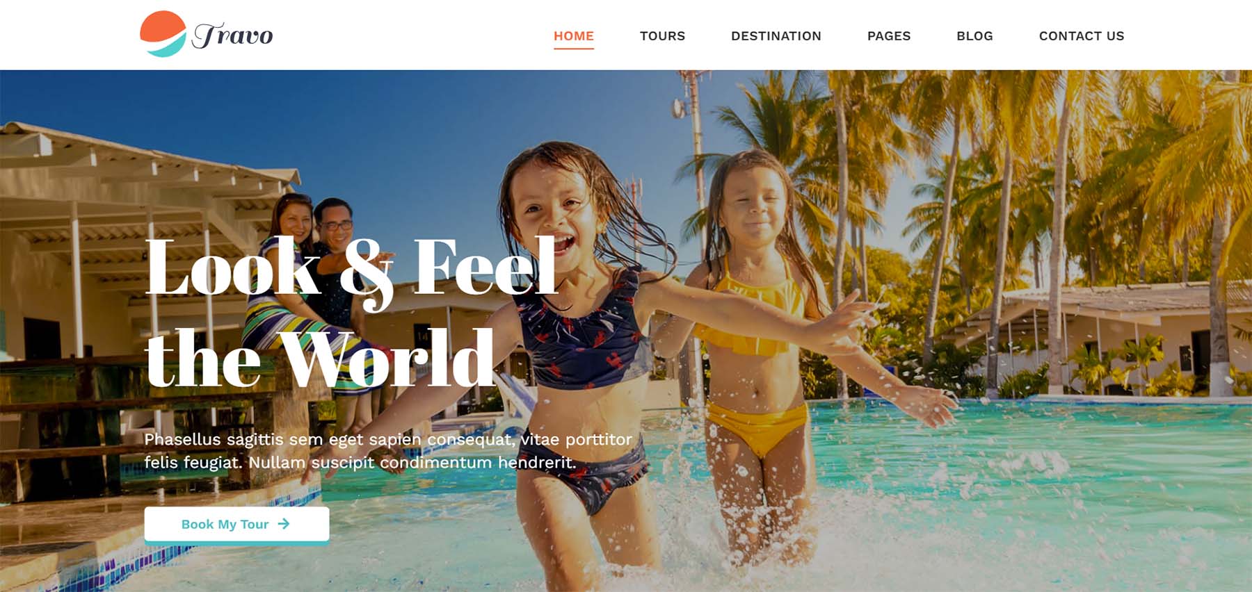 Travo WordPress 旅行主題