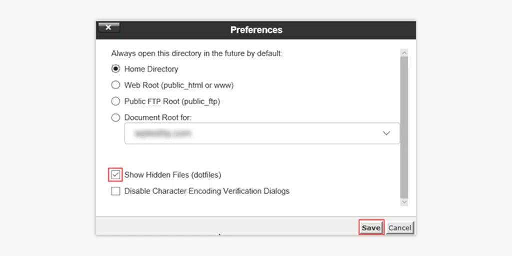 WordPress .htaccess Dosyası: Nasıl Oluşturulur ve Düzenlenir? 14 Unhide .htaccess File
