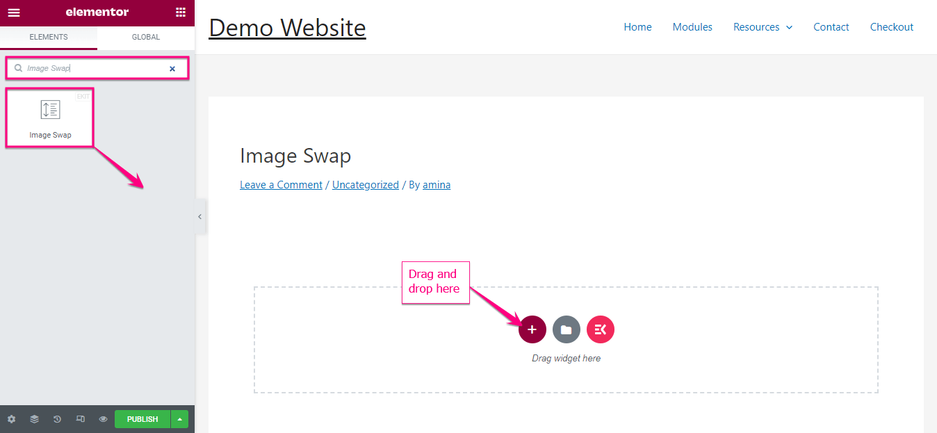 Come aggiungere lo scambio di immagini in WordPress