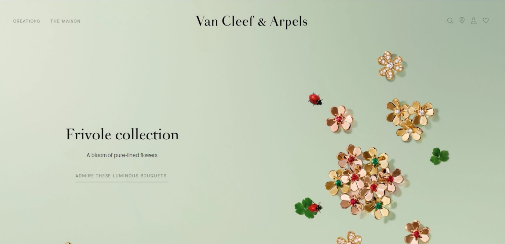 VAN CLEEF & ARPELS: Marca de joias de ouro de alta qualidade VAN CLEEF & ARPELS: High-quality Gold Jewelry Brand