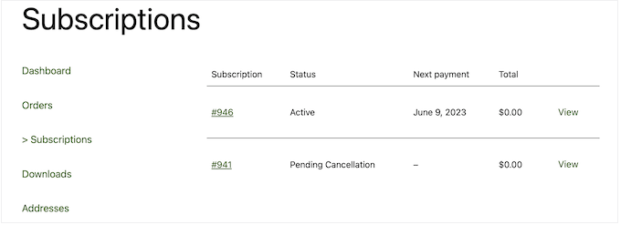 Cara mengelola langganan WooCommerce How to manage WooCommerce subscriptions