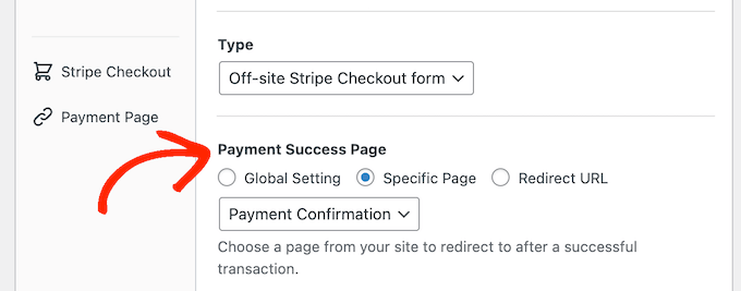 Mengubah halaman keberhasilan pembayaran di WordPress Changing the payment success page in WordPress