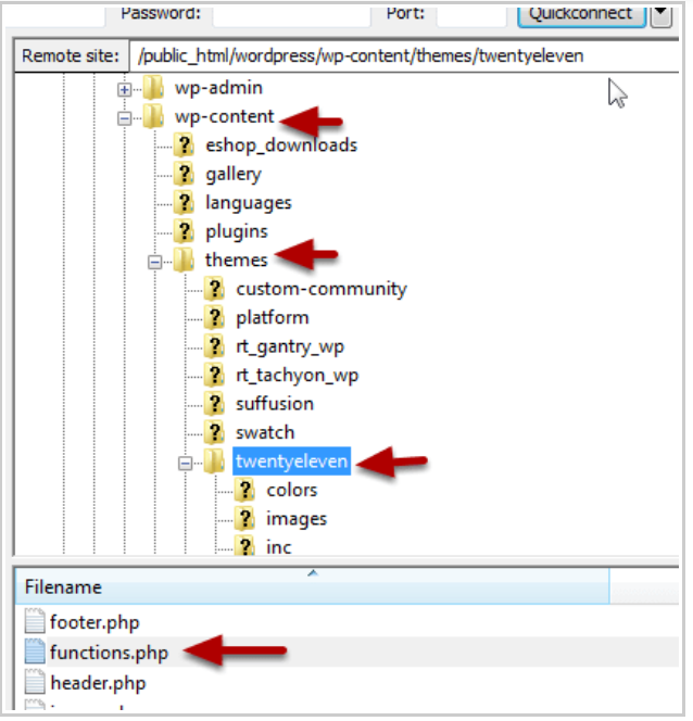 Come reindirizzare un URL di WordPress? 6 migliori metodi 8 WordPress Redirect by editing Php file