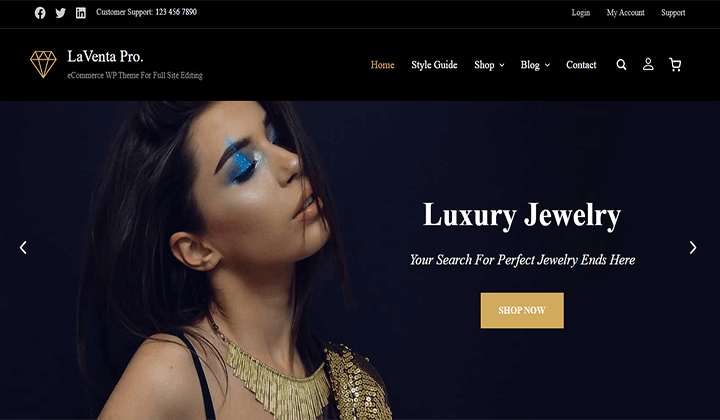 9+ Tema Blok WordPress Premium Terbaik 2023 untuk Pengeditan Situs Lengkap 7 laventa pro 501