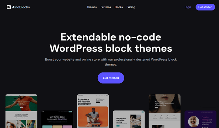 9+ Tema Blok WordPress Premium Terbaik 2023 untuk Pengeditan Situs Lengkap 4 ainoblocks 105