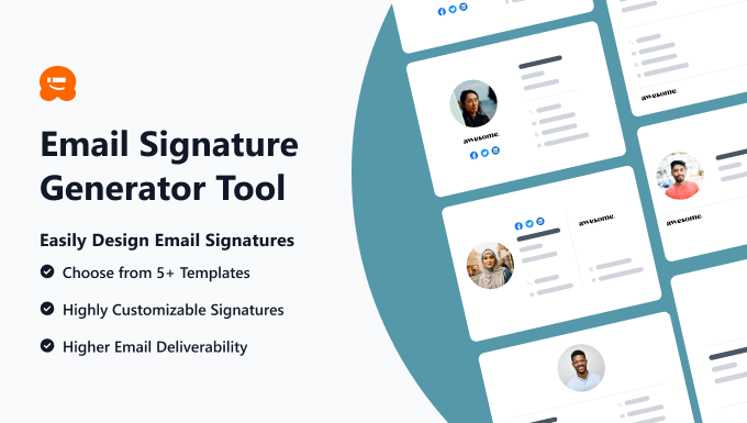 お知らせメール署名生成ツール announcing email signature generator tool
