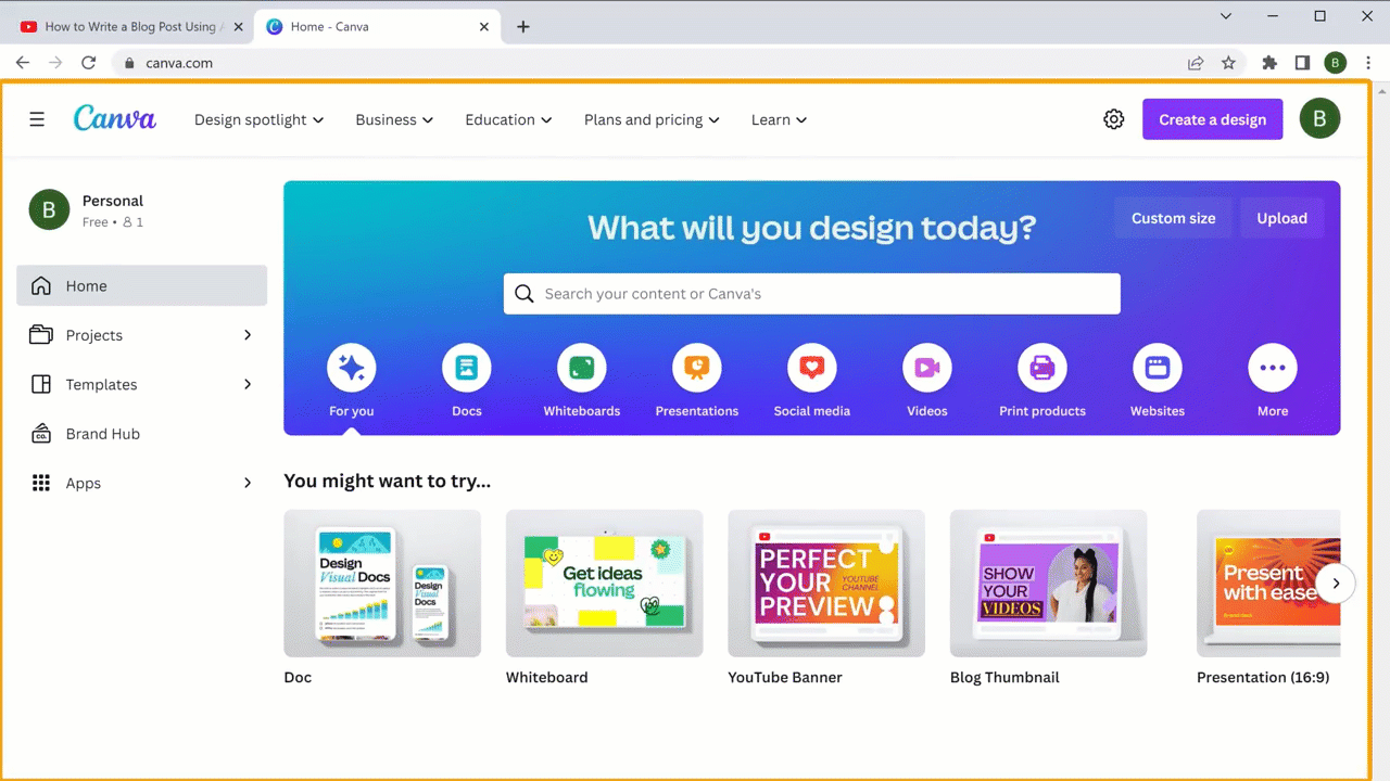 Canva — do tworzenia wyróżnionych obrazów
