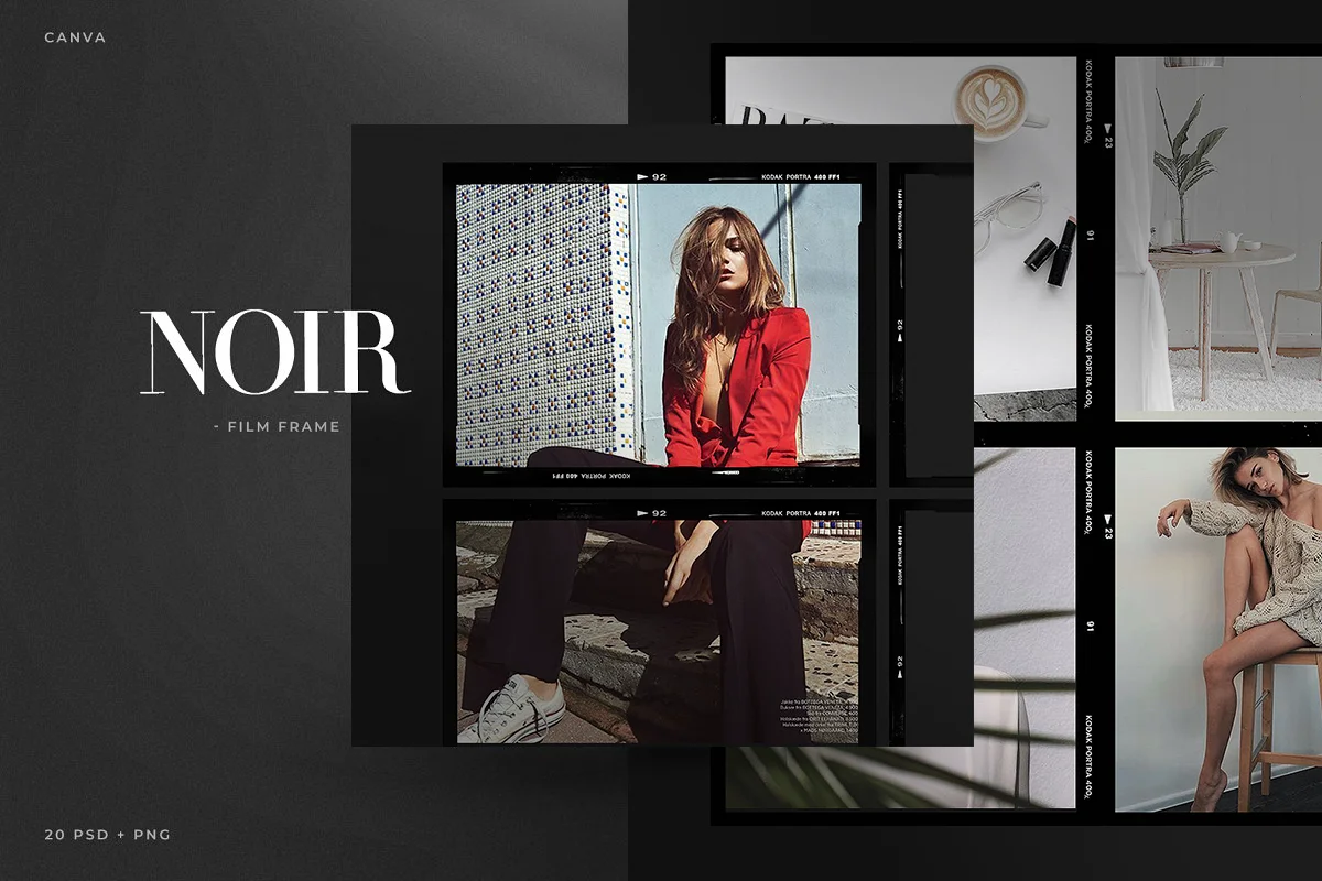 Noir - Kadr z filmu na Instagramie -
