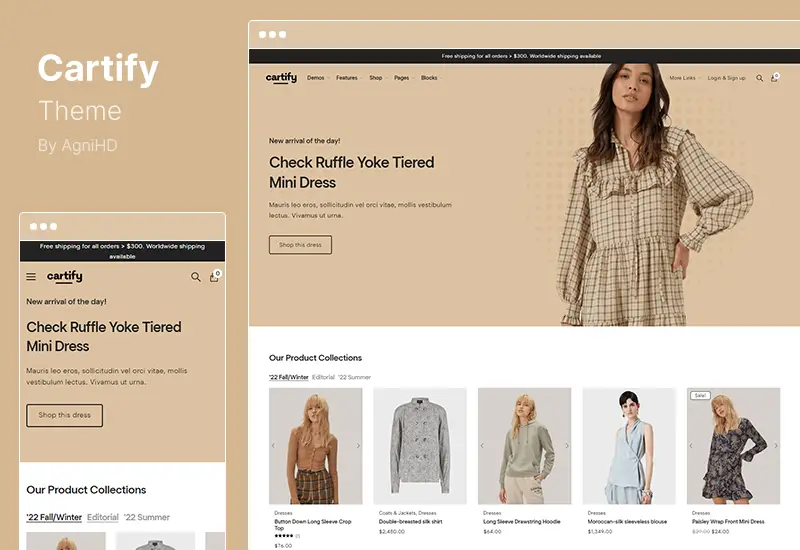 Tema Cartify - Tema WordPress WooCommerce Gutenberg