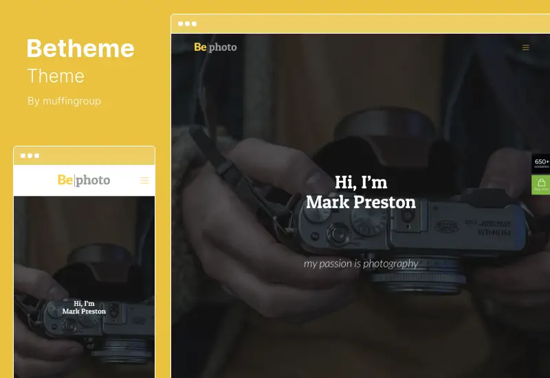 Tema Betheme: tema WordPress e WooCommerce reattivo multiuso