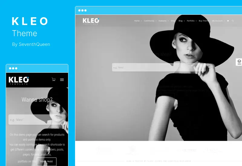 Tema KLEO - Tema WordPress BuddyPress multiuso incentrato sulla comunità professionale