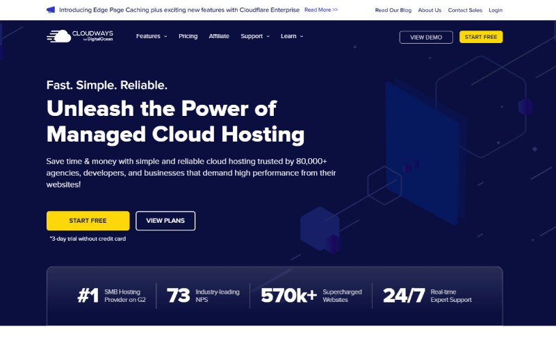 2023 年 7 個最佳 WordPress 雲託管平台 4 Cloudways