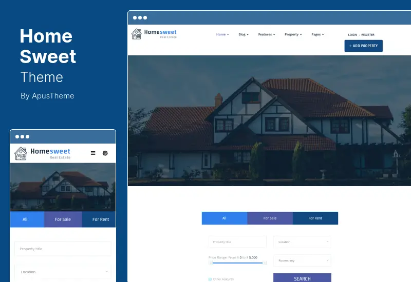 Tema HomeSweet - Tema WordPress immobiliare