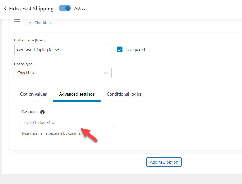css 類 - woocommerce 產品插件條件邏輯