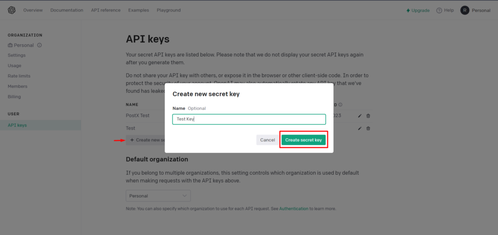 ขอแนะนำ PostX ChatGPT Addon: WordPress AI Content Generator 6 Secret Key Generation