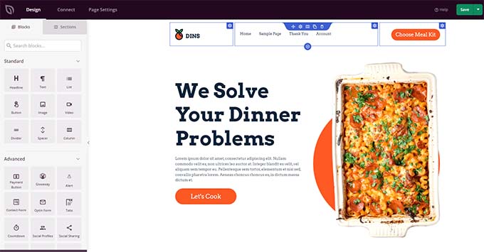 Edición de la página del producto Editing product page