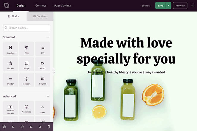 シードプロッドページビルダー SeedProd SeedProd page builder