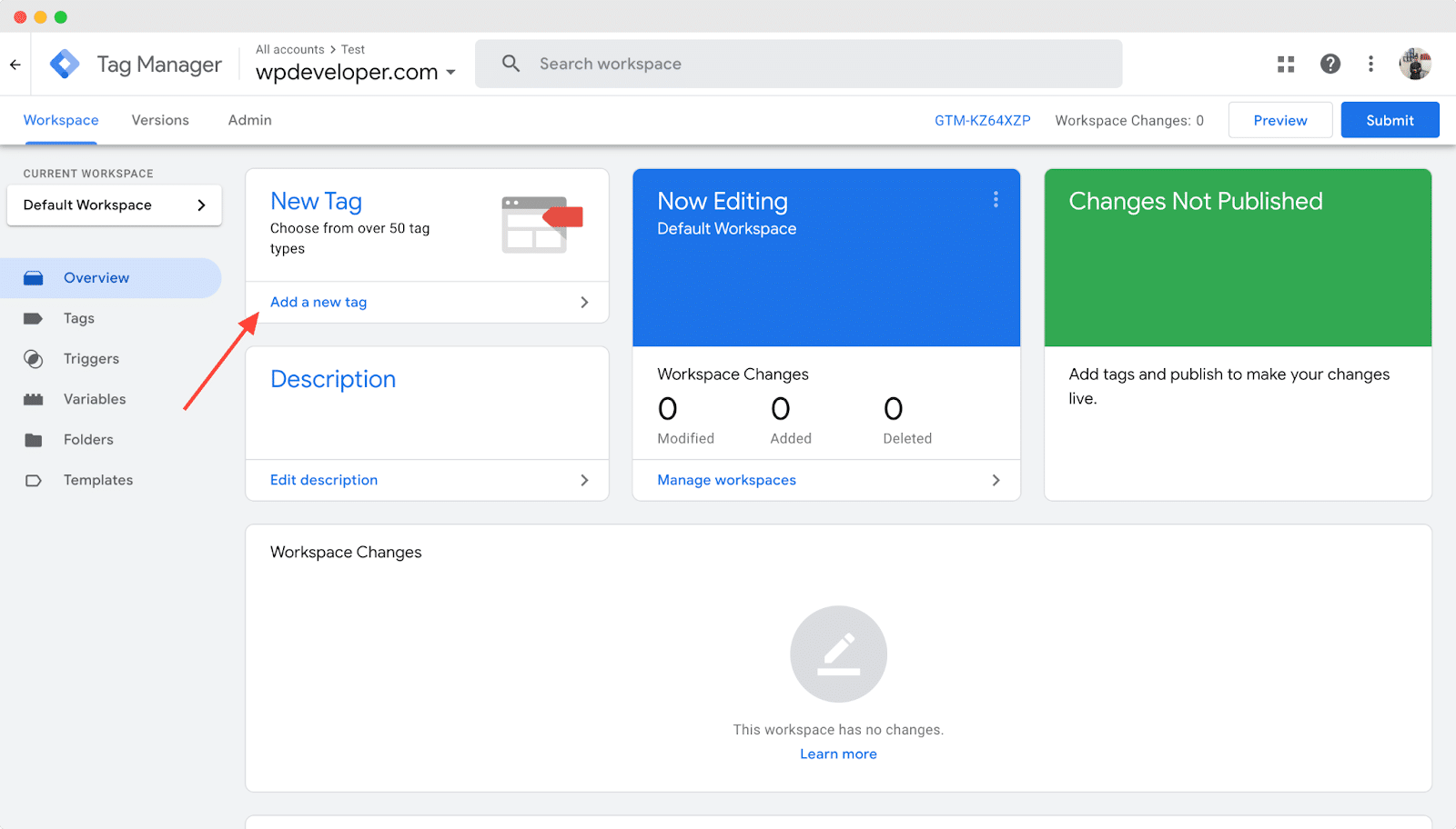 Google เครื่องจัดการแท็ก Google Tag Manager