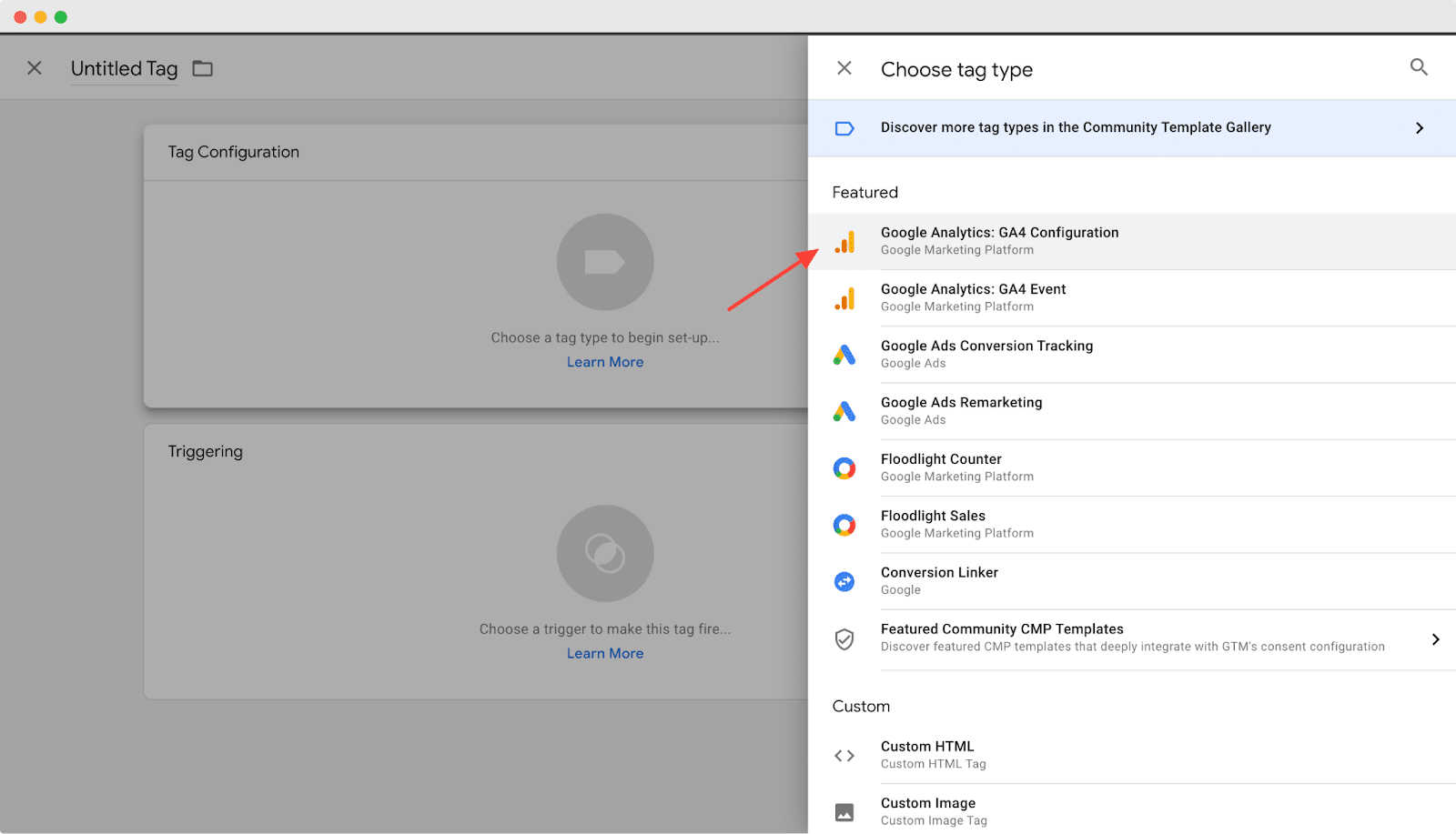 Google เครื่องจัดการแท็ก Google Tag Manager