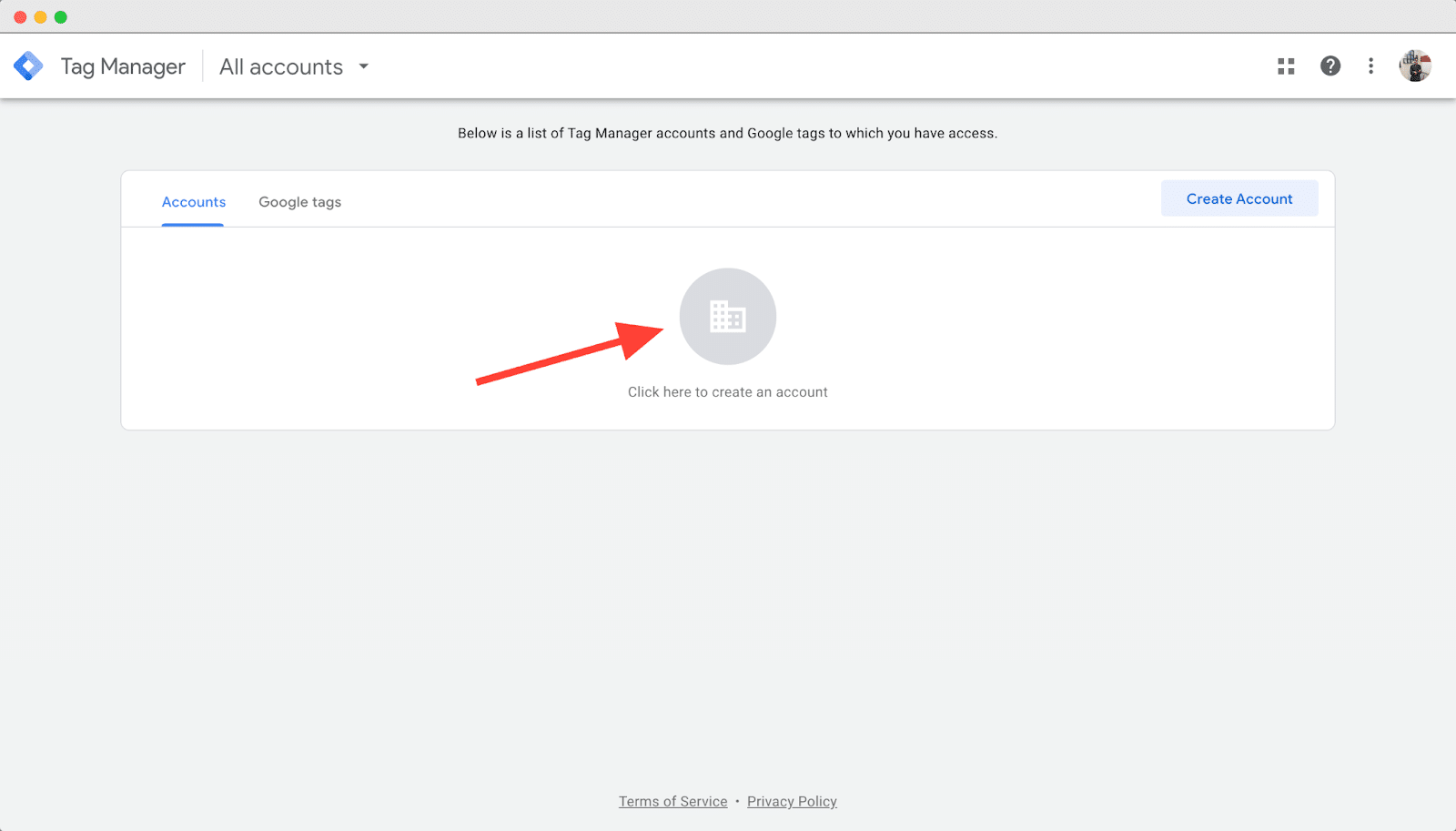 Google เครื่องจัดการแท็ก Google Tag Manager