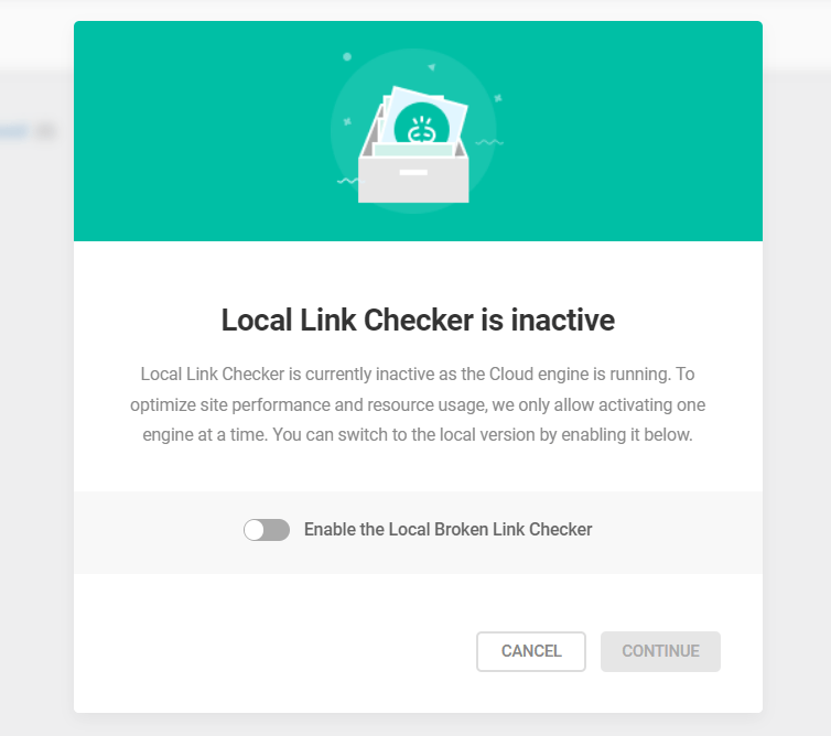 Local Link Checker - inactiv