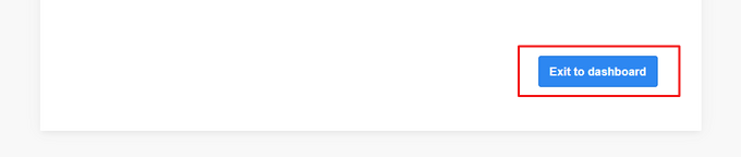 ออกจากแดชบอร์ด UserFeedback Exit to UserFeedback dashboard