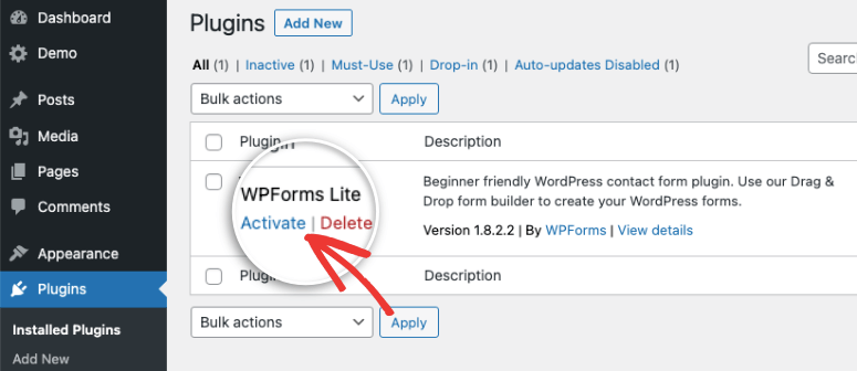 激活 wpforms - IsItWP - 免費 WordPress 主題檢測器 activate wpforms