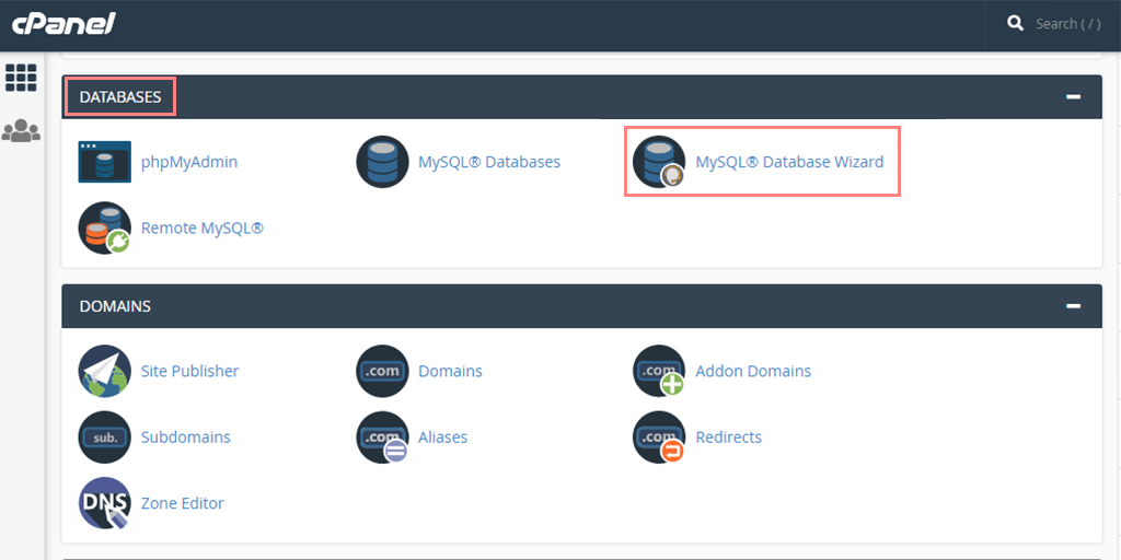 Come rendere attivo un sito Web WordPress? (Una guida passo passo) 4 MySQL Database Wizard