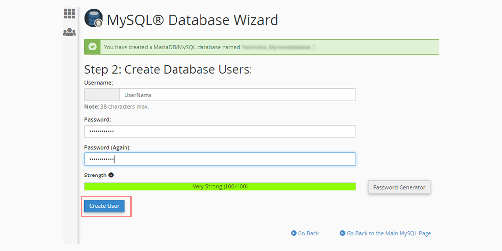 Come rendere attivo un sito Web WordPress? (Una guida passo passo) 6 Create Database Users