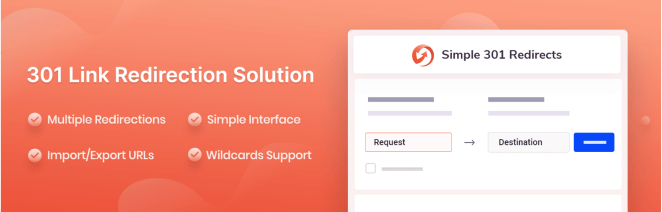 simple301重定向 SeedProd Simple 301 redirects plugin