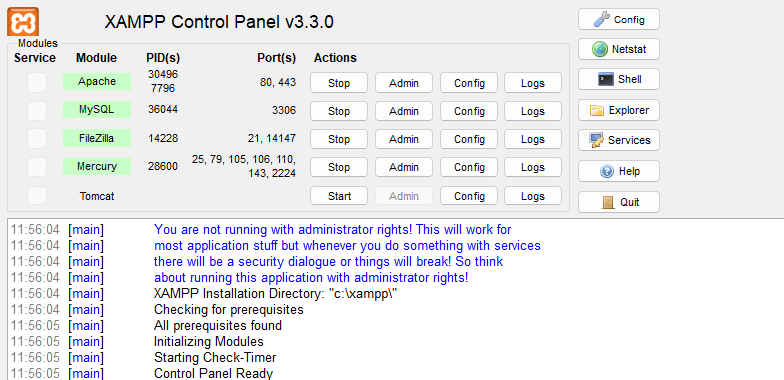 installare MySQL