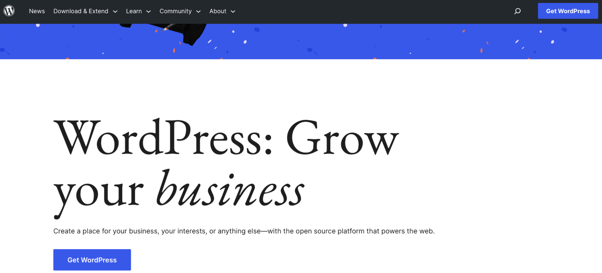 scaricando WordPress