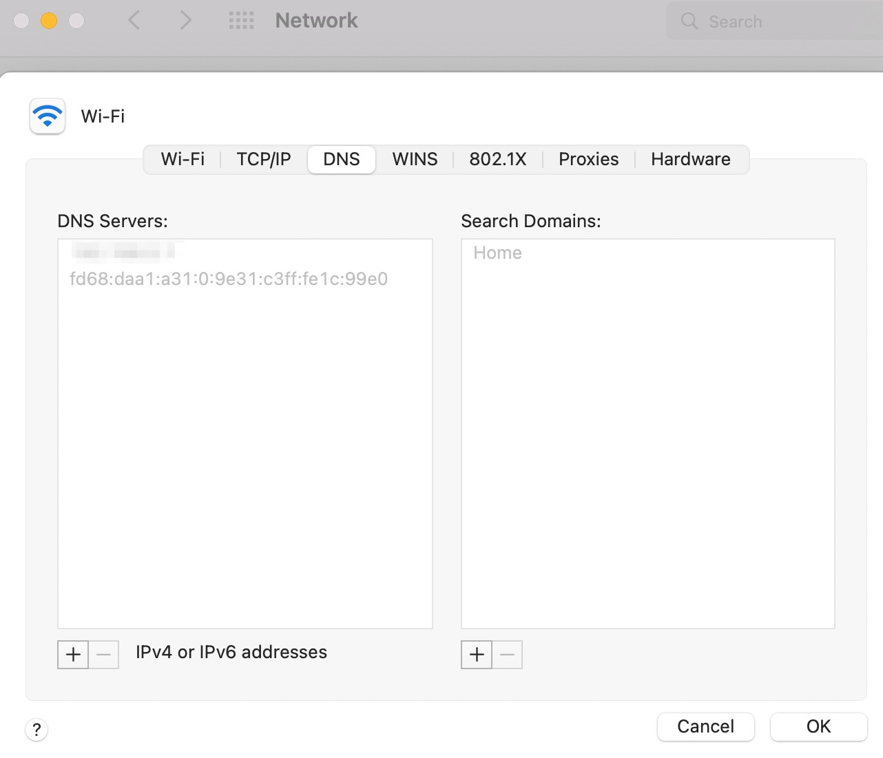 Impostazioni DNS su un computer