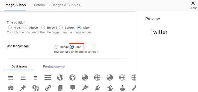 Hinzufügen von Twitter, Facebook und anderen sozialen Symbolen zu WordPress Adding Twitter, Facebook, and other social icons to WordPress