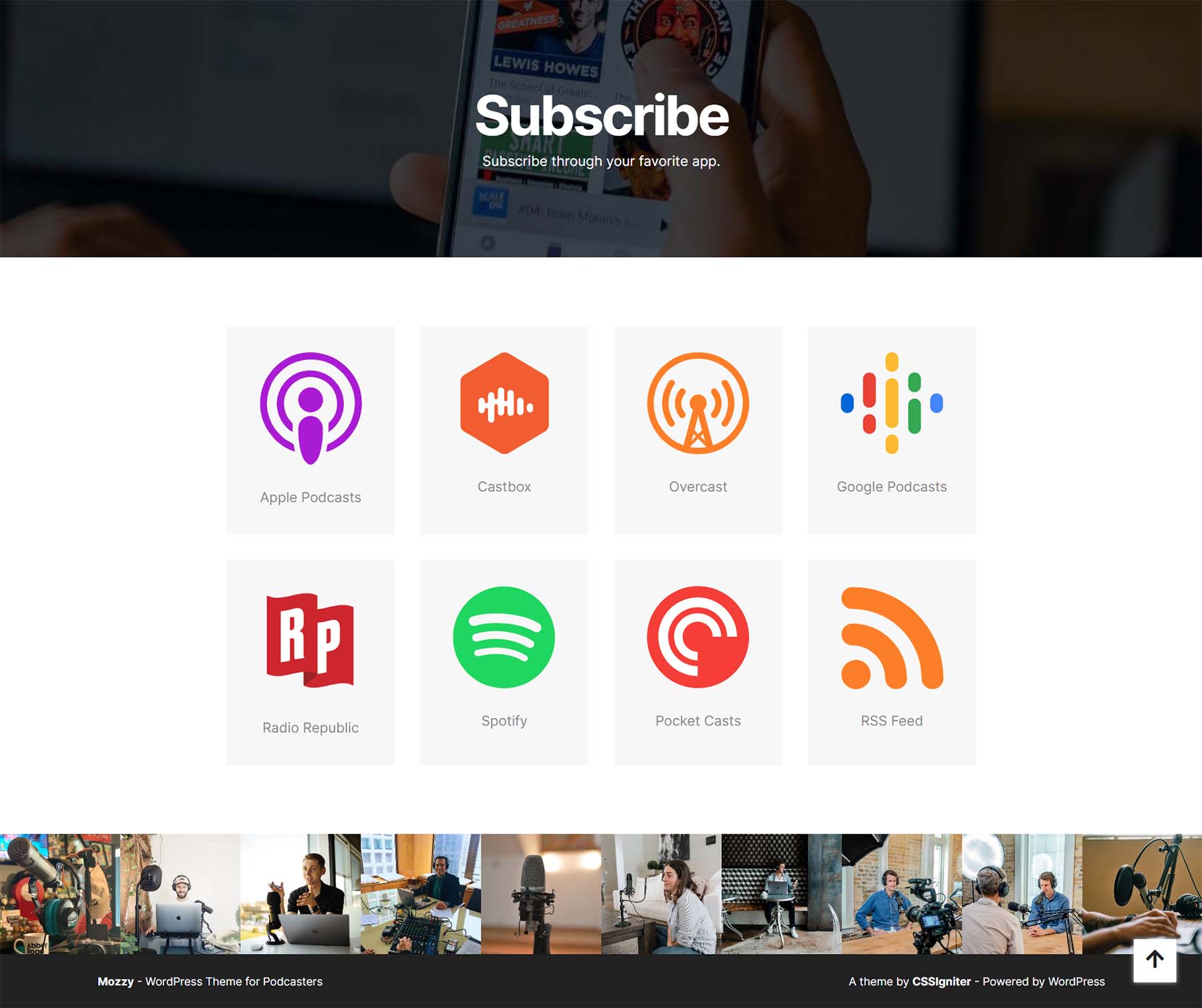 صفحة الاشتراك في Mozy