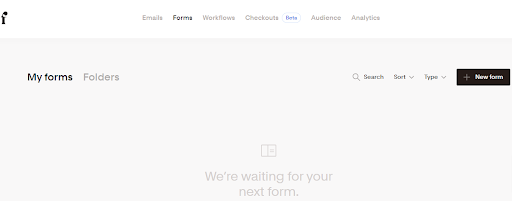 Crear un formulario en Flodesk