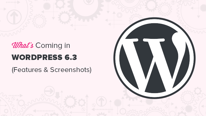 新機能と改善点を備えた WordPress 6.3 に期待できること What to expect from WordPress 6.3 with new features and improvements