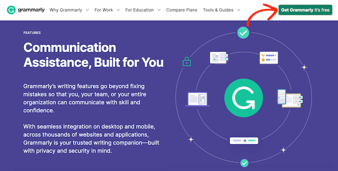 Registrarse para una cuenta Grammarly Registering for a Grammarly account