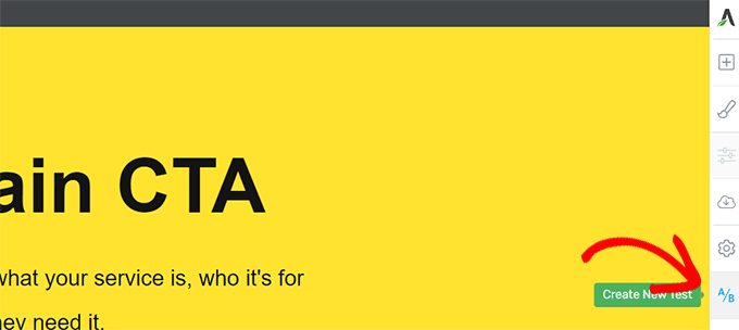 새 A/B 테스트 만들기 Create a new A/B test