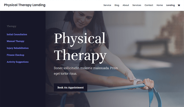 Fizyoterapi Web Siteleri için 9+ En İyi WordPress Temaları 2023 3 divi physio 21