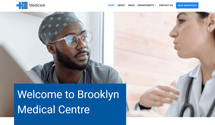 Fizyoterapi Web Siteleri için 9+ En İyi WordPress Temaları 2023 8 neve medicare image