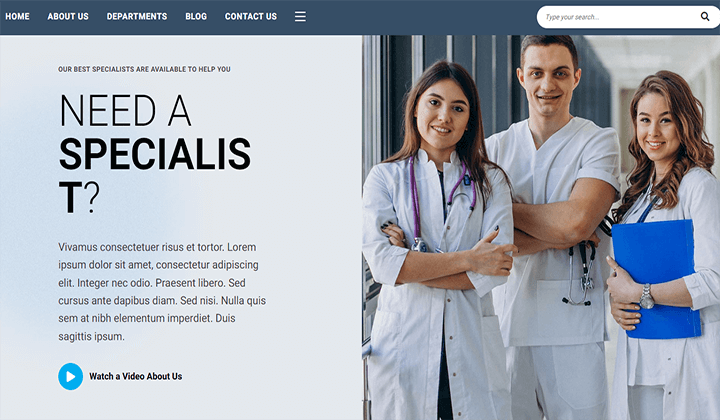 Fizyoterapi Web Siteleri için 9+ En İyi WordPress Temaları 2023 9 oceanwp doctors 51