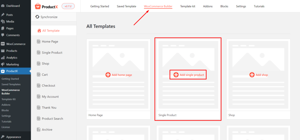 Come configurare i prodotti WooCommerce Upsell (aumentare le entrate dell'e-commerce) 7 go to woocommerce builder