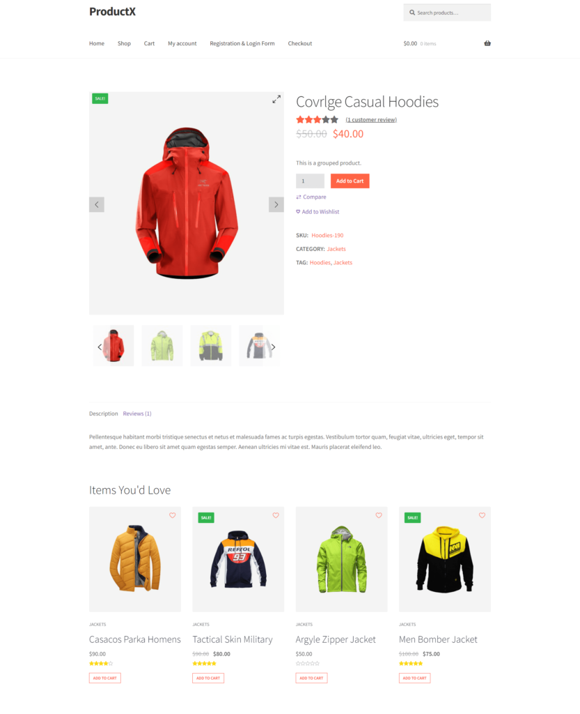 Come configurare i prodotti WooCommerce Upsell (aumentare le entrate dell'e-commerce) 15 upsell items on custom product page