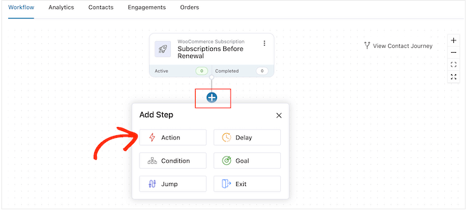 Добавление действий в автоматизированный рабочий процесс WooCommerce Adding actions to an automated WooCommerce workflow