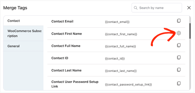 Добавление тегов слияния в электронное письмо с напоминанием о подписке Adding merge tags to a subscription reminder email