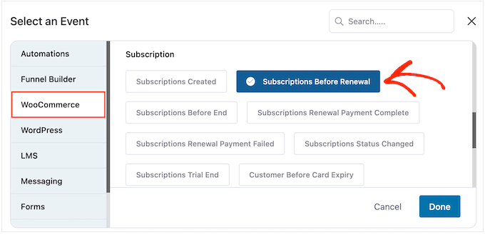 Создание электронного письма с напоминанием о подписке WooCommerce Creating a WooCommerce subscription reminder email