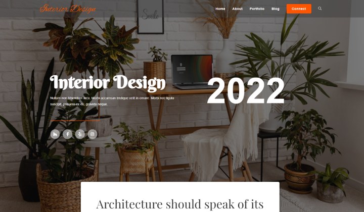 16 นักออกแบบตกแต่งภายในและสถาปนิก WordPress ธีมและเทมเพลตที่ดีที่สุด 2023 8 Ocean Interior Design