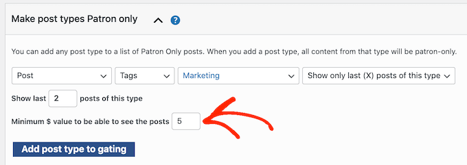 Definindo uma taxa para conteúdo restrito no WordPress Setting a fee for restricted content in WordPress