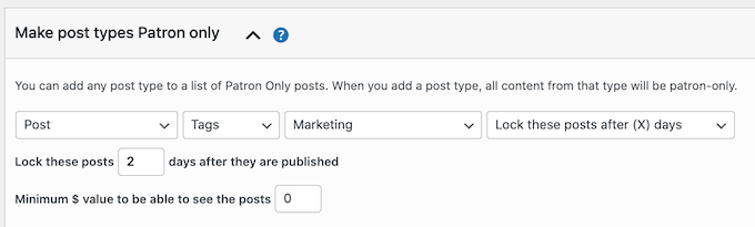 Bloqueando seu conteúdo WordPress usando um atraso automatizado Locking your WordPress content using an automated delay